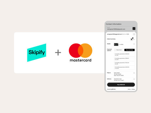 Skipify and Mastercard to Bring Flexible Payment Options to Shoppers with New Installments Product